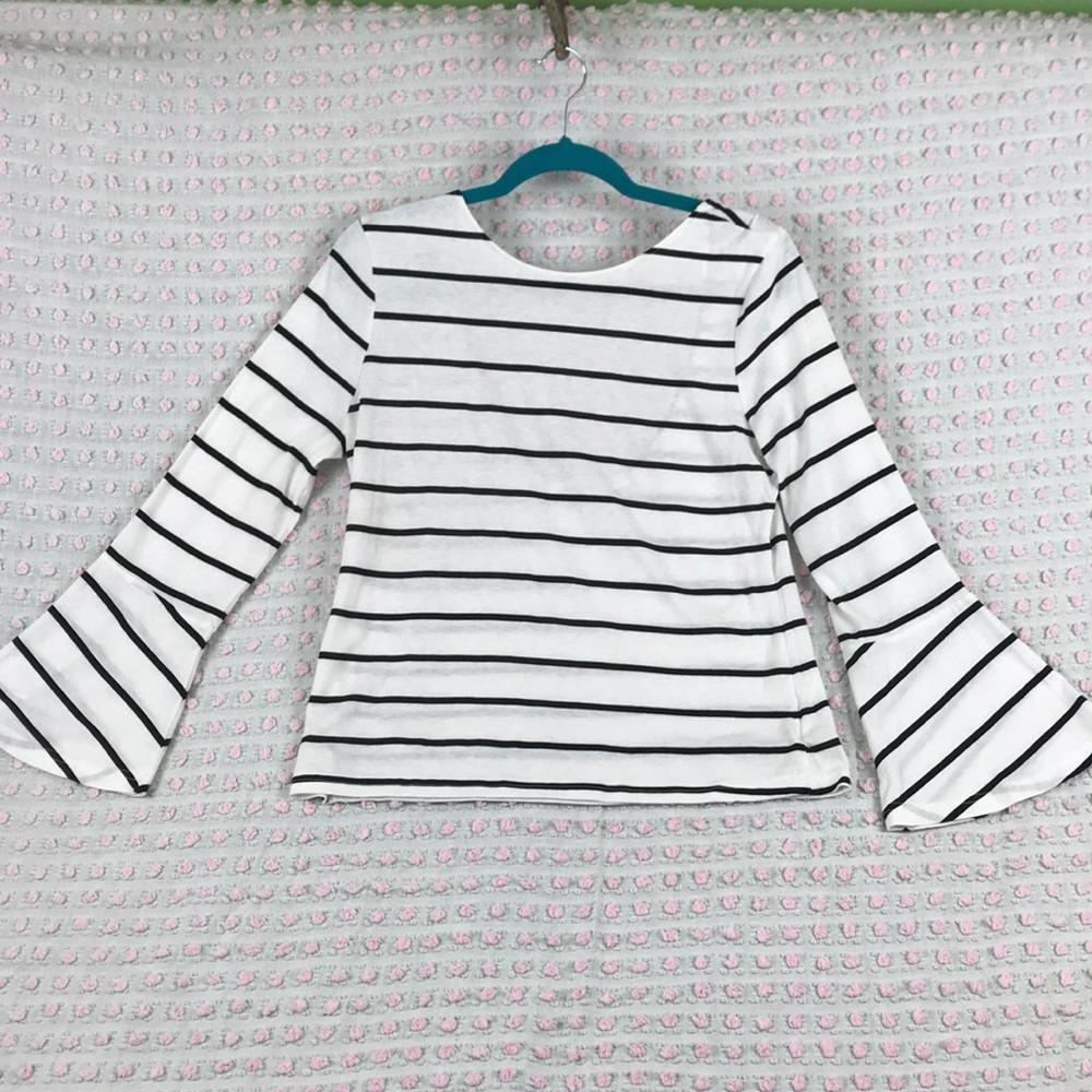 Cupcakes and Cashmere Scoop Back Top, Bell Sleeves
